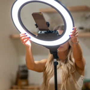 ring light” (lampe anneau LED