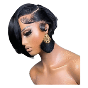 Perruque Femme Pixie Cut 13x4 – Lace Front Transparent
