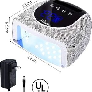 Lampe à Ongles UV LED 96W – Rechargeable Sans Fil