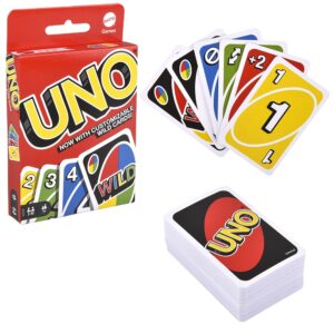 UNO – Le Jeu de Cartes Officiel de Mattel Games • Version Classique • Famille & Amis