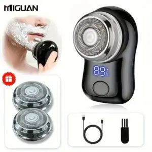 Mini Rasoir Électrique Portable Rechargeable USB-C