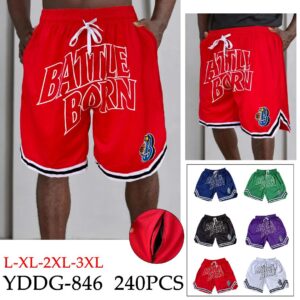 Short de Basketball Brodé Battle Born Double