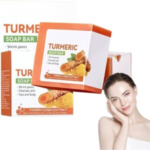 Tumeric - Savon Artisanal au Curcuma Visage & Corps Nettoyant