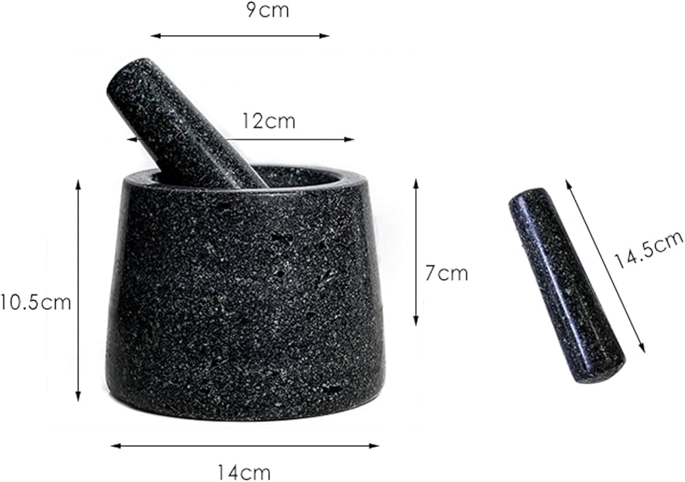 Mortier et Pilon en Granit – Cuisine Durable et Précise – Image 2