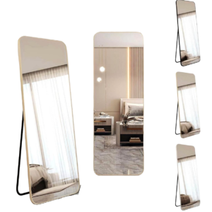 Miroir Pleine Longueur Cadre Doré 148 cm