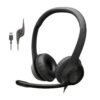Casque Filaire Logitech H390 Graphite – Micro Anti-Bruit et Commandes Intégrées USB