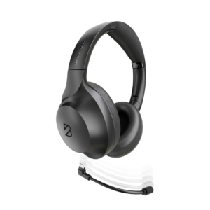 Back Bay Audio ClearCall 70 Casque Bluetooth avec Micro Perche Amovible – Son Clair et Appels Professionnels