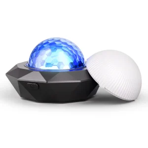 Mini Boule Disco LED Portable RVB – Effets Stroboscopiques Activés par le Son
